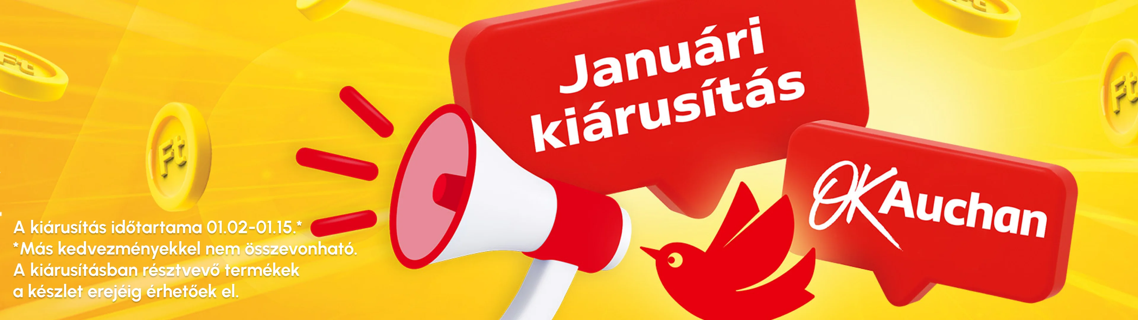 Januári kiárusítás OkAuchan!