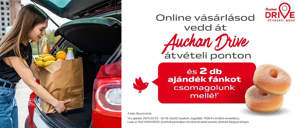 Édes ajánlattal várunk az Auchan webáruházban!