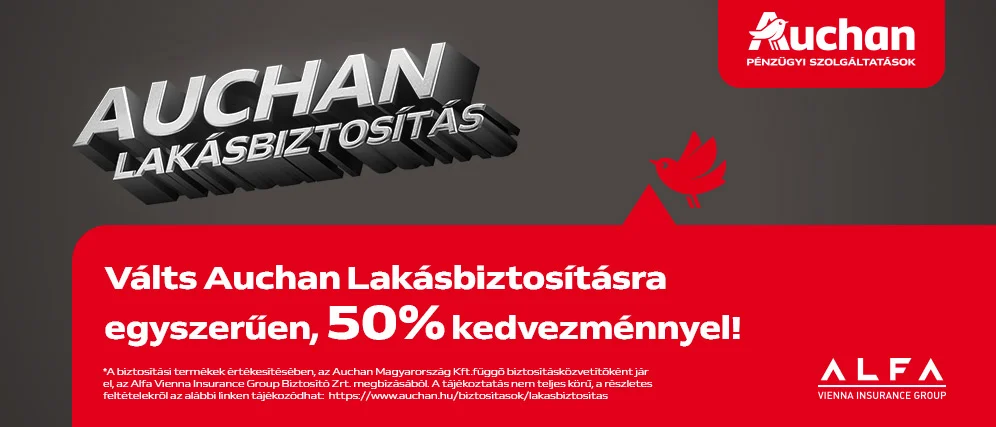 Spórolj OkAuchan a lakásbiztosításon!