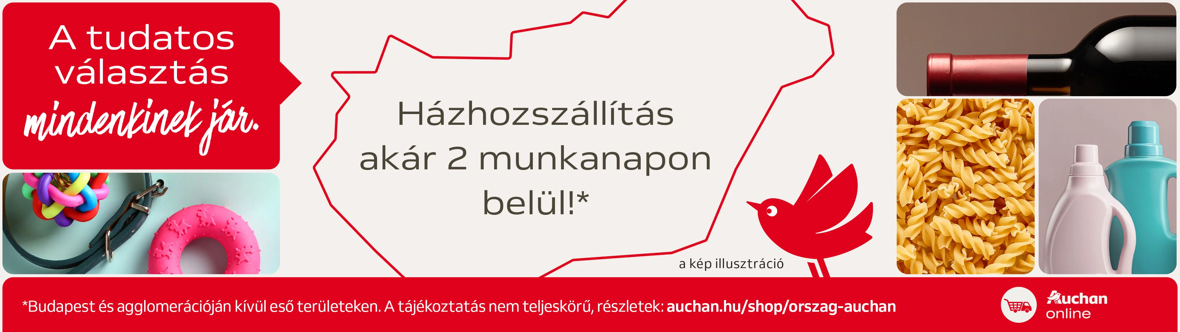 Rendelj országos  házhozszállítással akár 2 munkanapon belül!