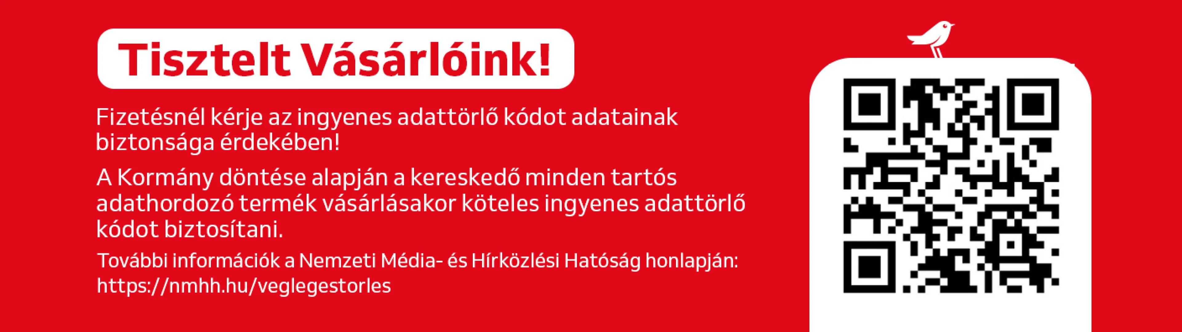 Adattörlés