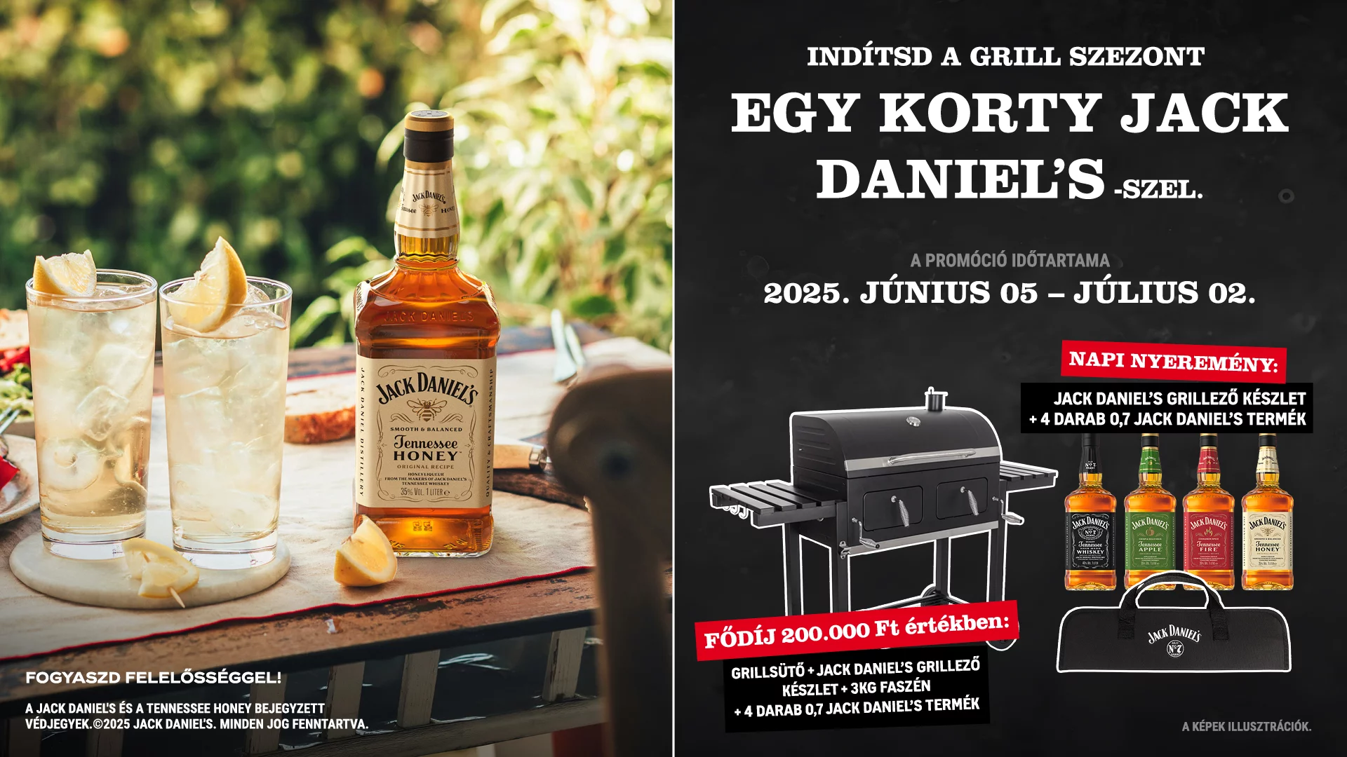 Grillezz a Jack Daniel’s-szel!
