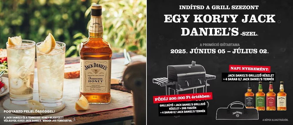 Grillezz a Jack Daniel’s-szel!