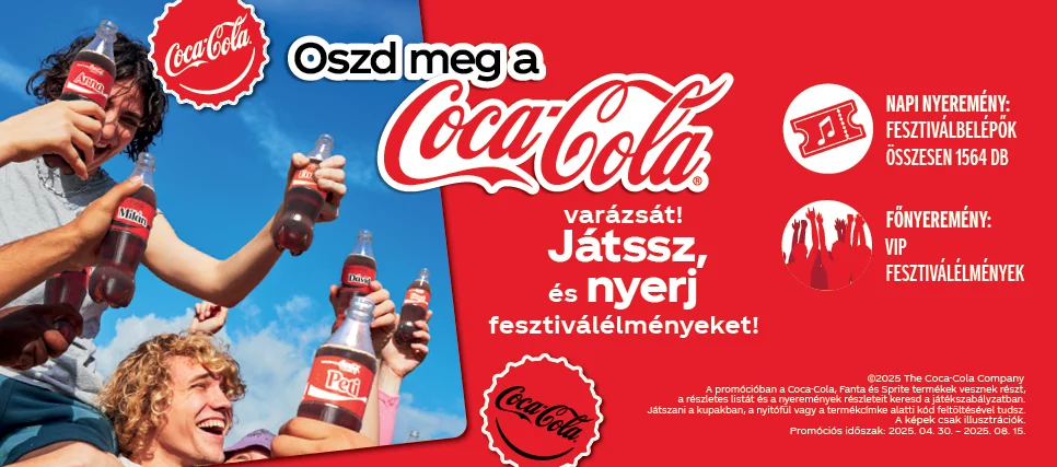 Oszd meg a Coca-Cola varázsát!