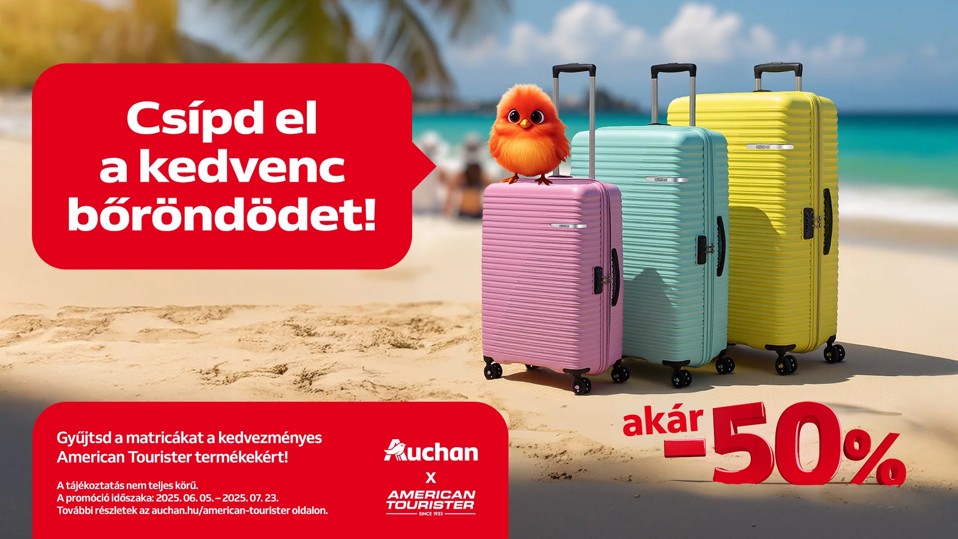 American Toruister az Auchanban!