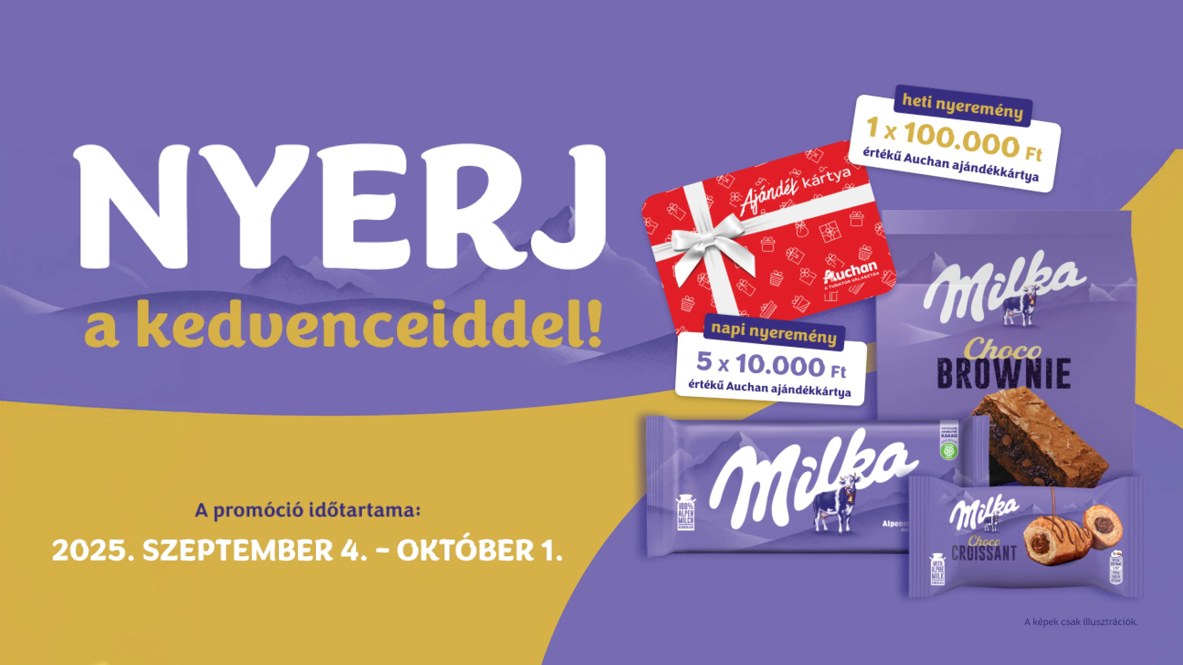 Nyerj a Milka-val!
