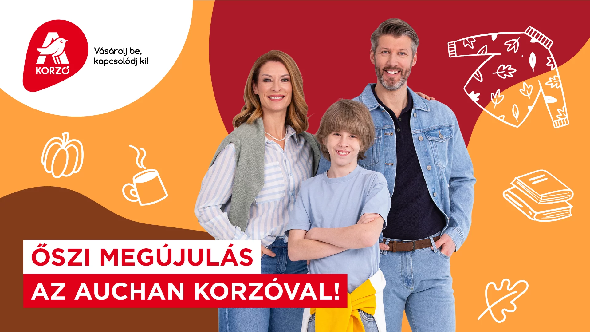 Őszi megújulás az Auchan Korzóval!