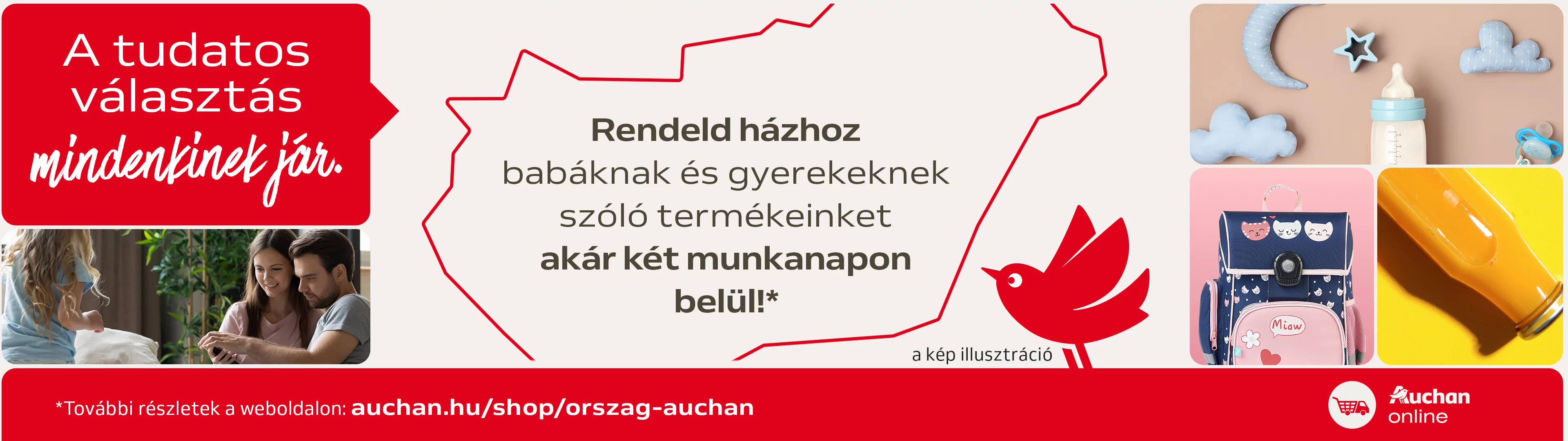 Rendelj országos házhozszállítással akár 2 munkanapon belül!