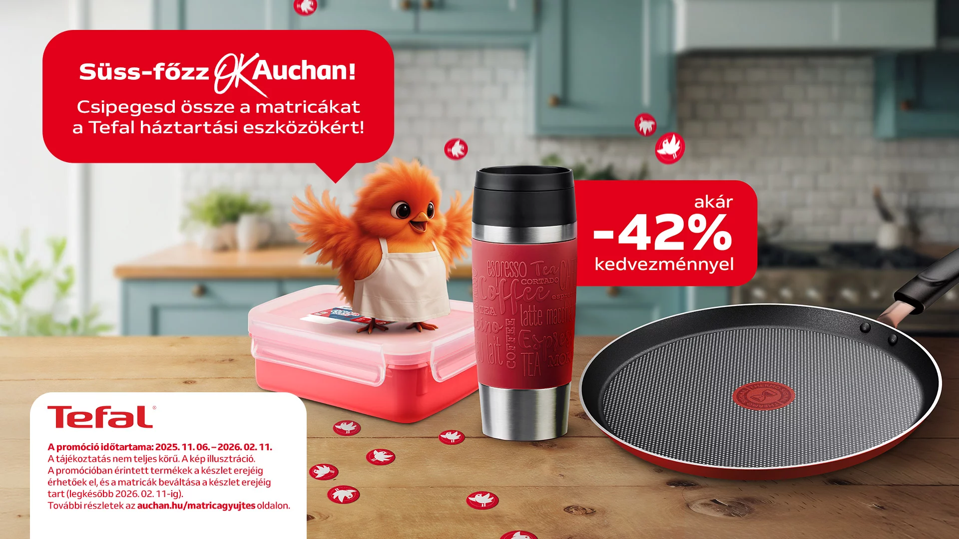 tefal matricagyűjtés auchan