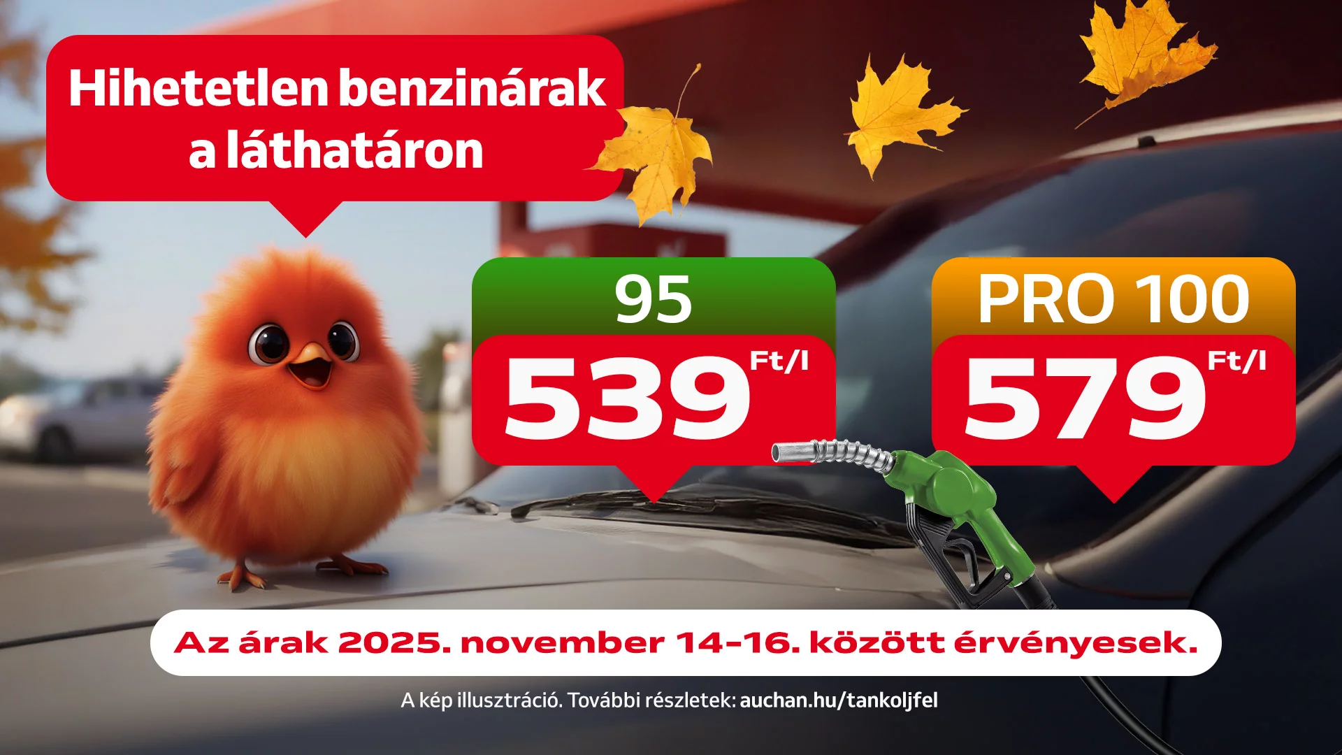 Hihetetlen benzinárak várnak!