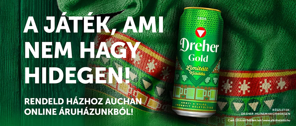 Játssz a Dreherrel, és nyerhetsz dreheres különlegességeket a hideg téli napokra!