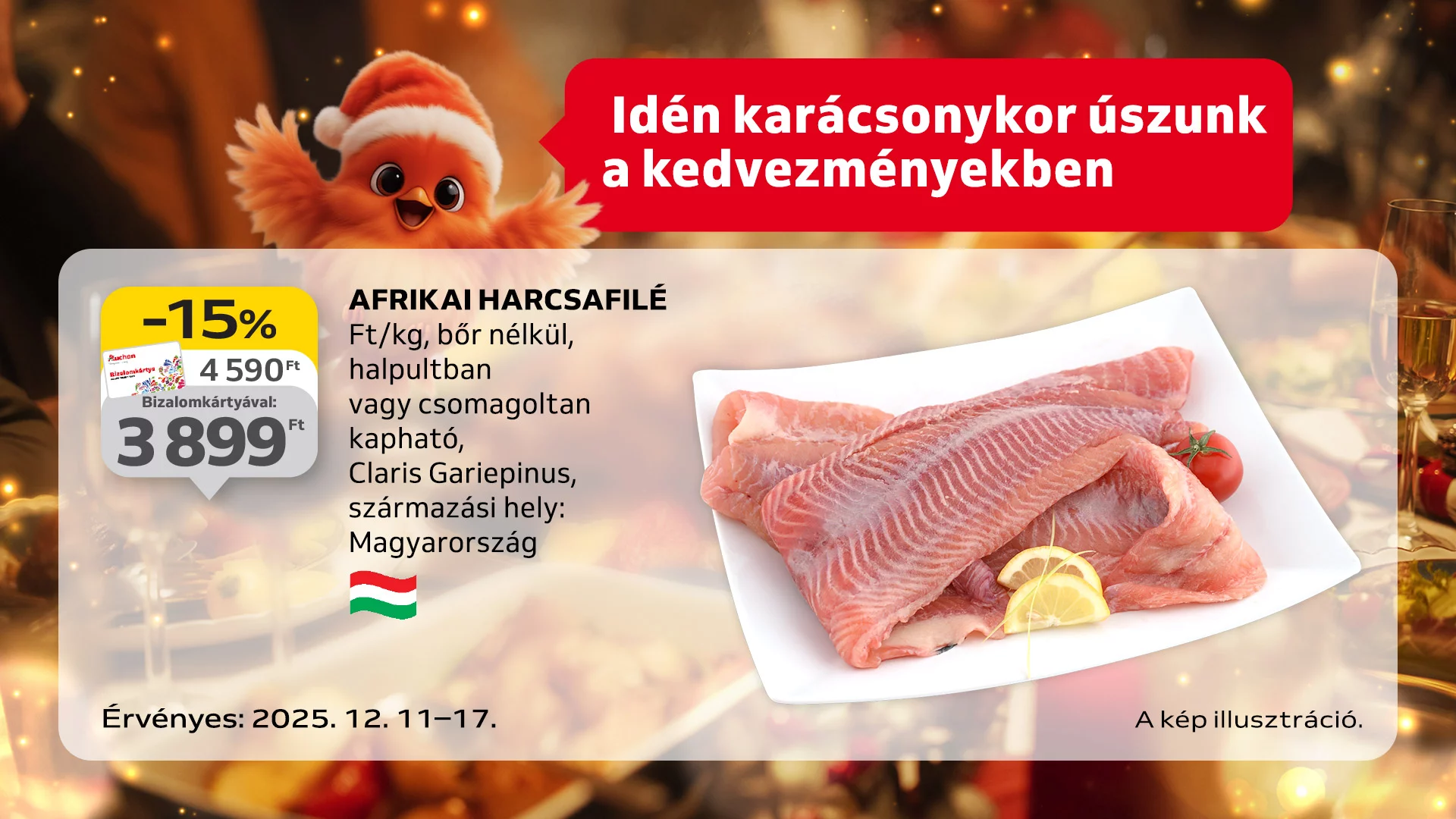 Vesd ki a hálód friss halainkra!