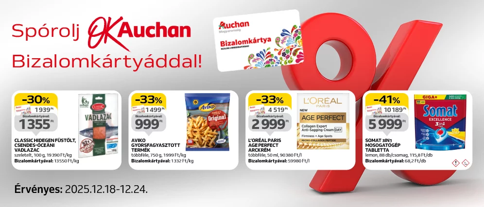 BK AJÁNLATOK AUCHAN