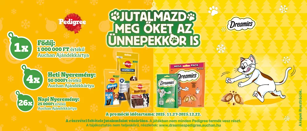 Jutalmazd a kedvenced ünnepekkor is!