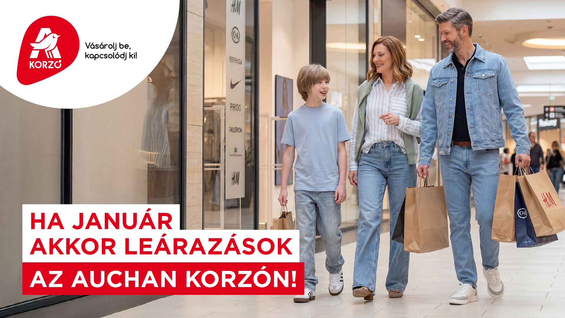 Januári akciók az Auchan korzón!