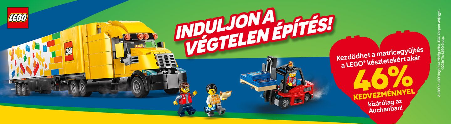 Kezdődhet a LEGO matricagyűjtés akár 46% kedvezménnyel!