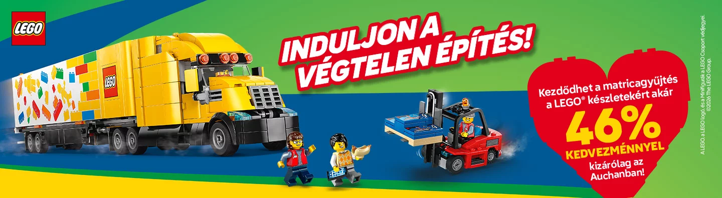 Kezdődhet a LEGO matricagyűjtés akár 46% kedvezménnyel!