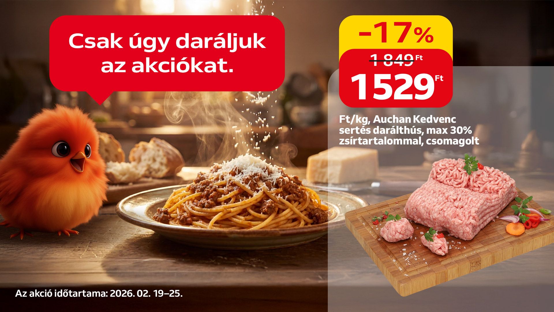 Igazítsd a menüt az akciókhoz!