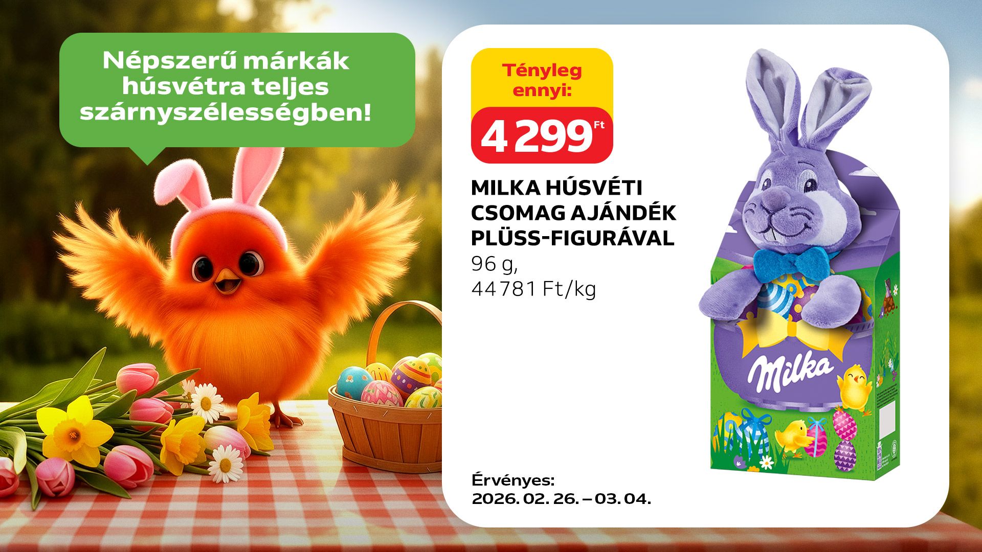 A húsvéti választék befészkelte magát az Auchanba!