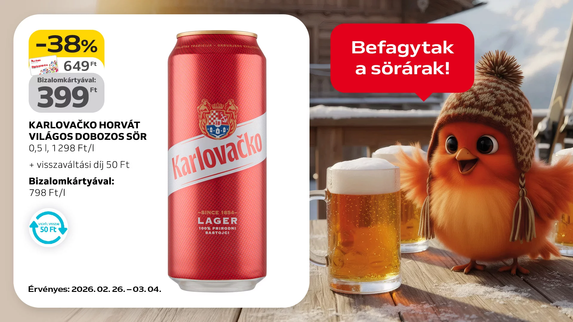 Ne csússz le a kedvezményekről!