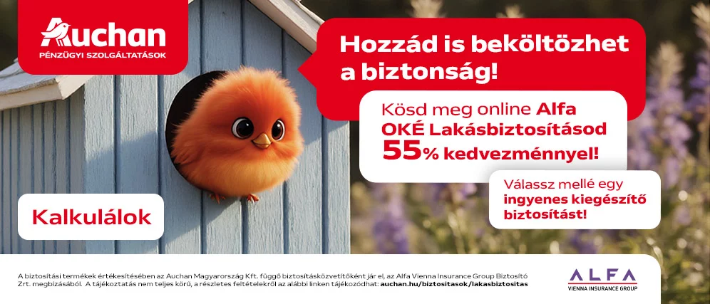 Most extra nagyot spórolhatsz a lakásbiztosításon!