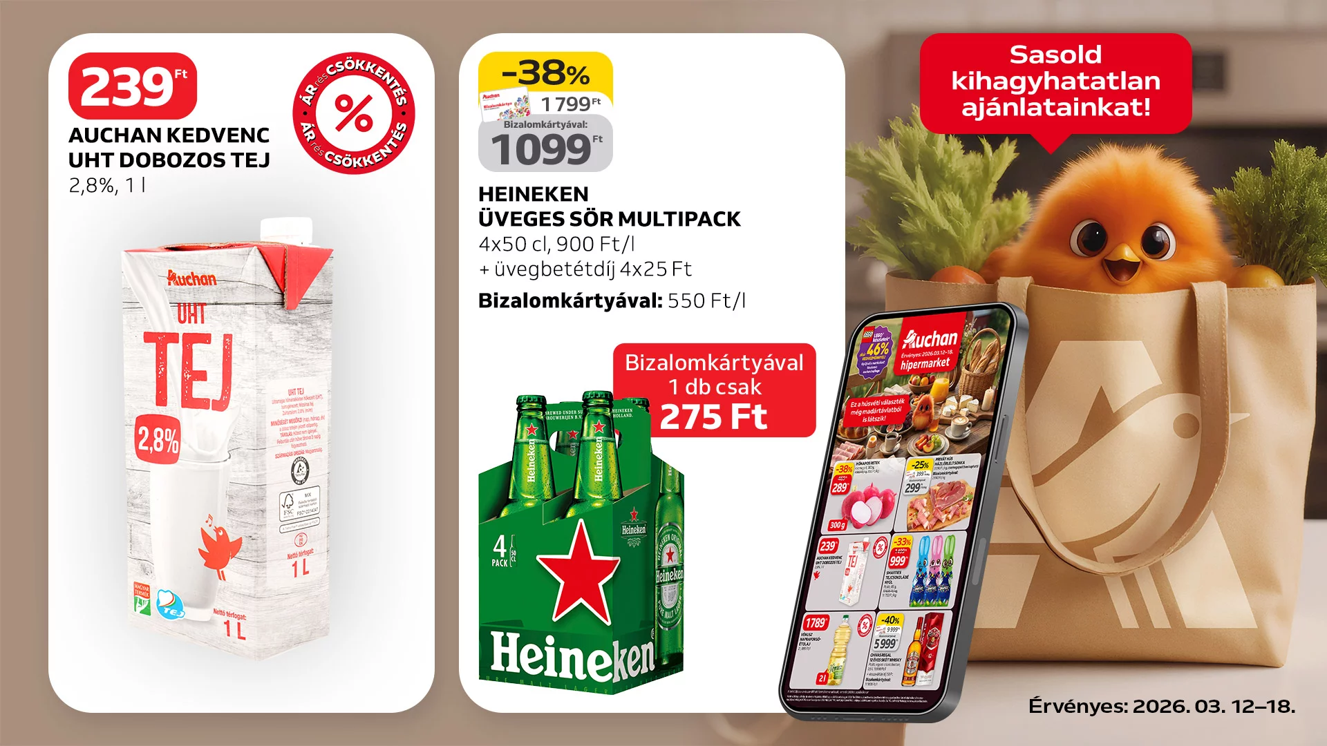 Igazítsd a bevásárlást az akciókhoz!