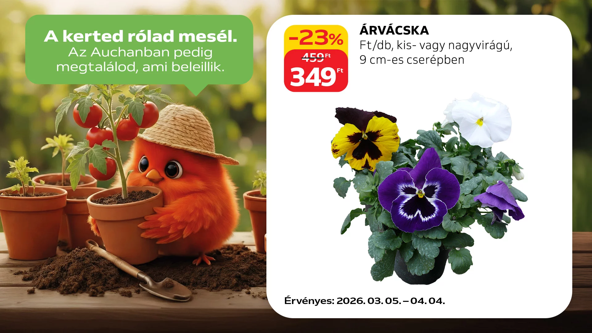Jöhet egy kis szín a kertbe?