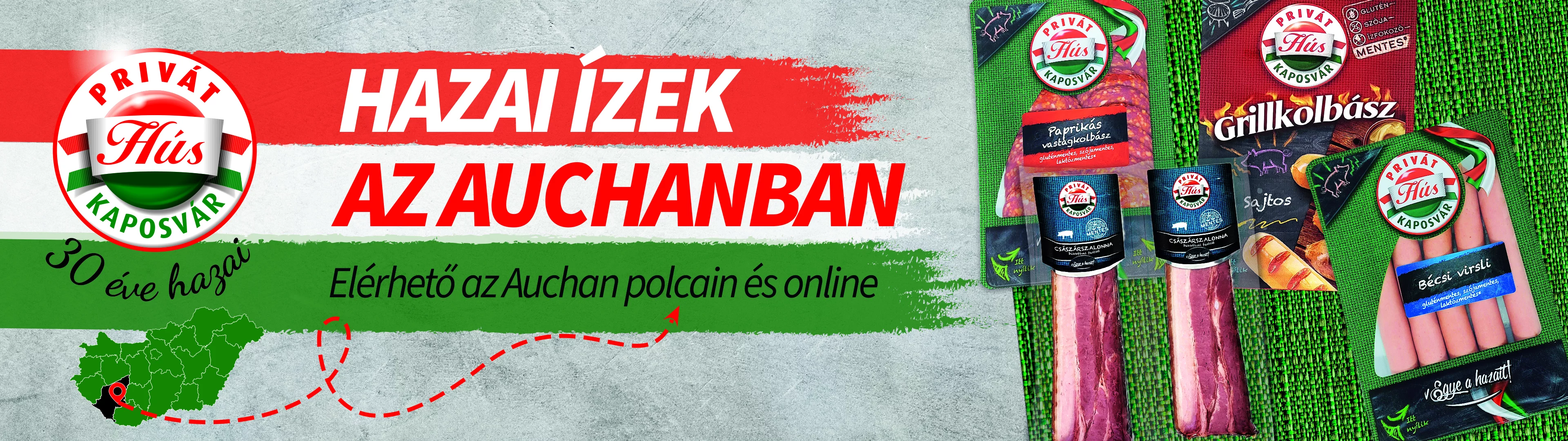 Privát hús: hazai ízek az Auchanban!