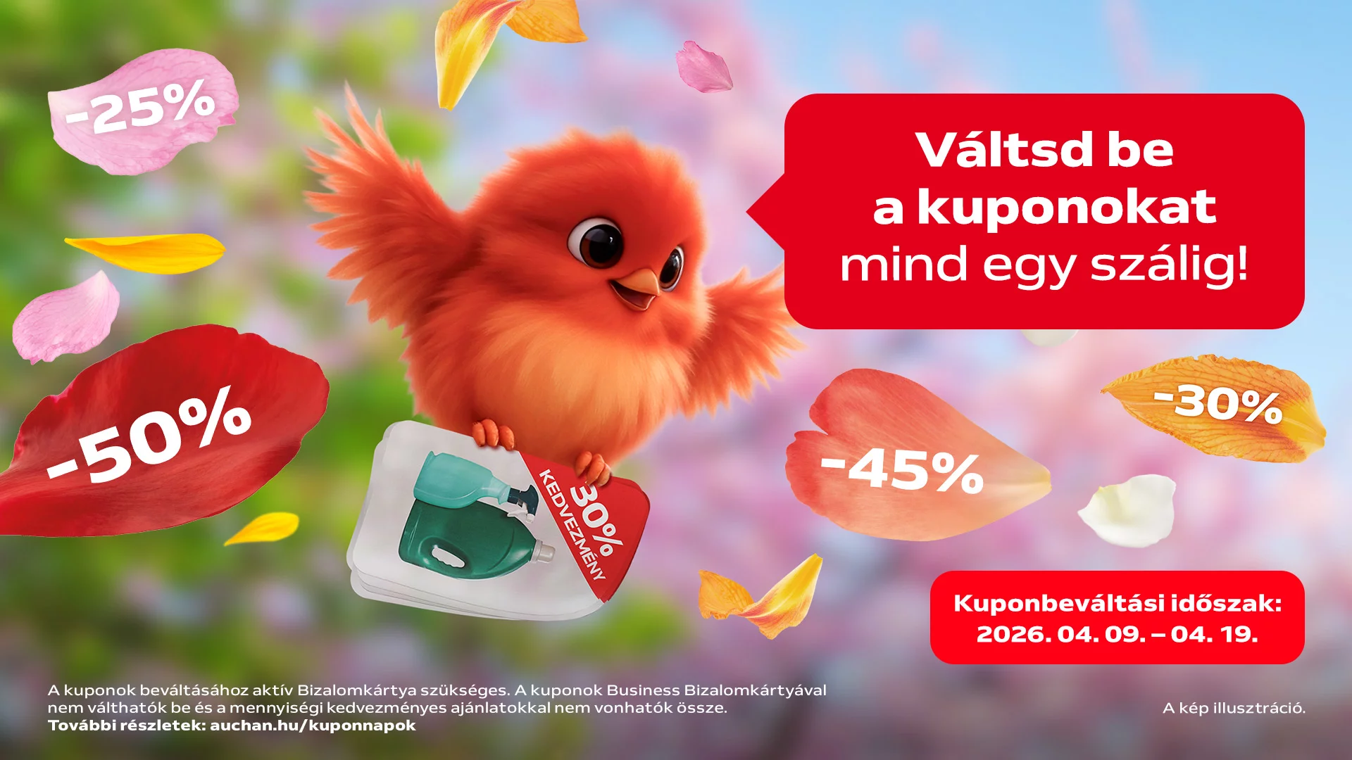 Virágoznak a kedvezmények!