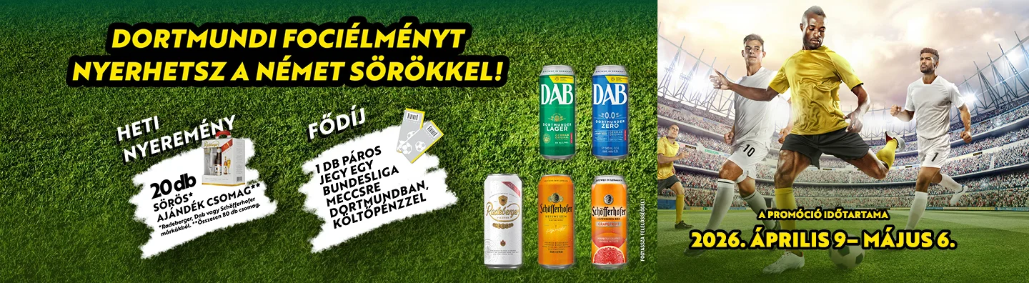Dortmundi fociélményt nyerhetsz a német sörökkel!