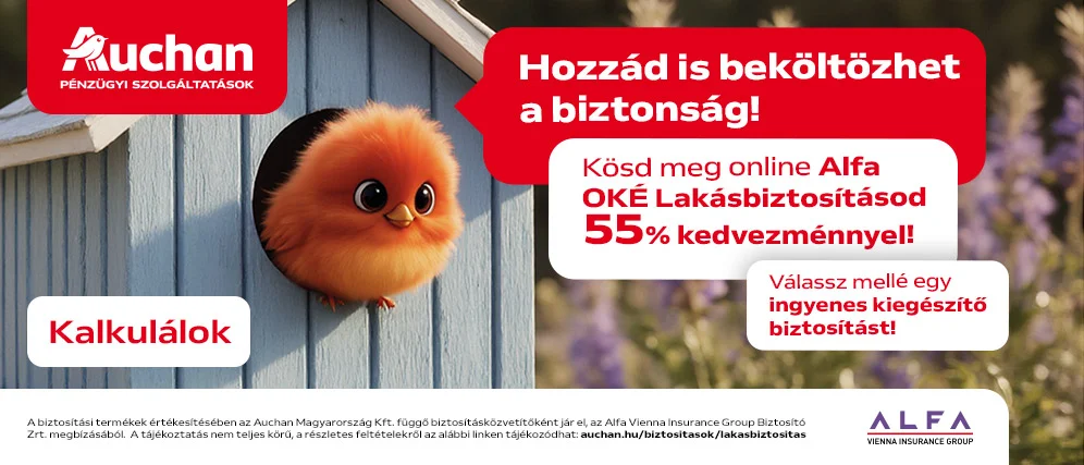 Most extra nagyot spórolhatsz a lakásbiztosításon!
