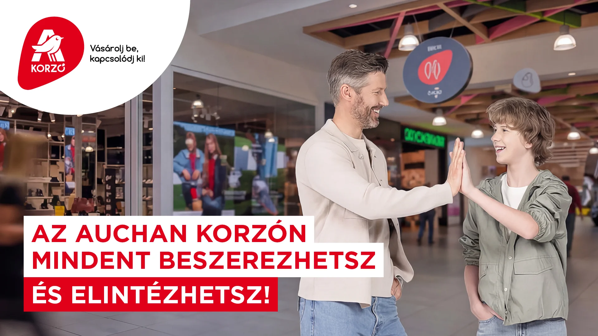 Intézz el mindent az Auchan Korzón!