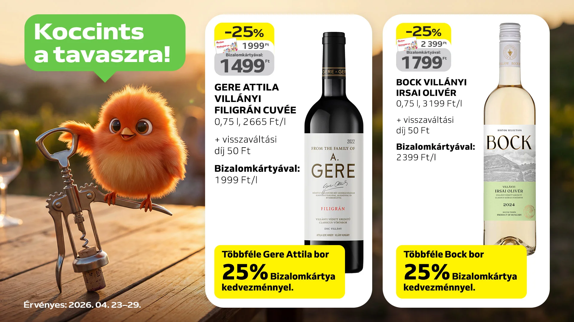 Most érdemes körülnézni a borok között