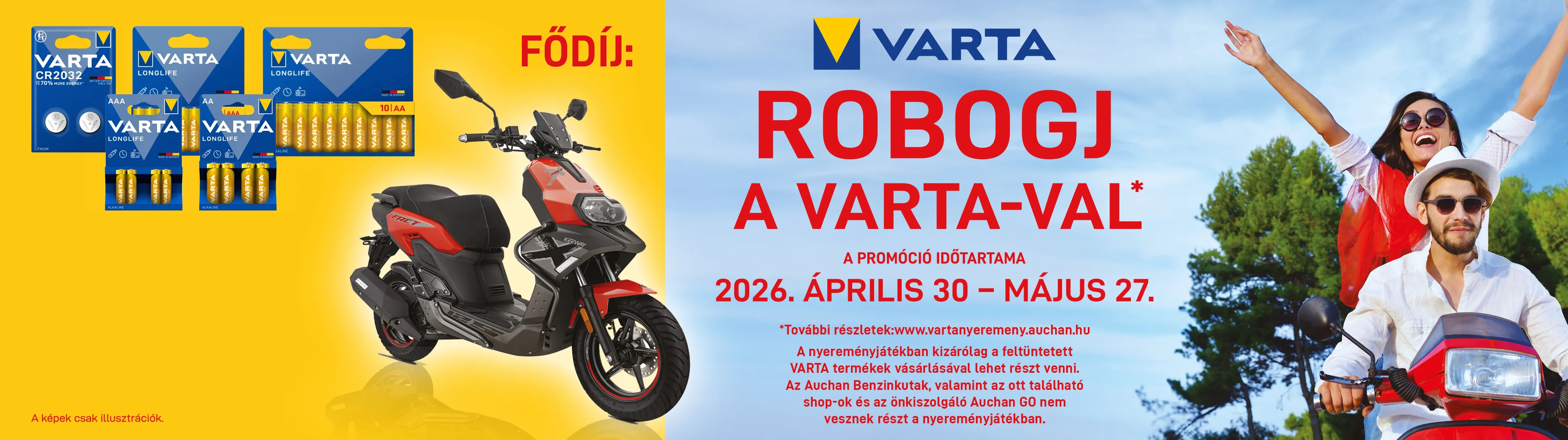 VARTA: vásárolj és nyerj!