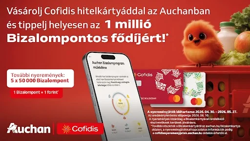 Nyerhetsz Cofidis kártyáddal!
