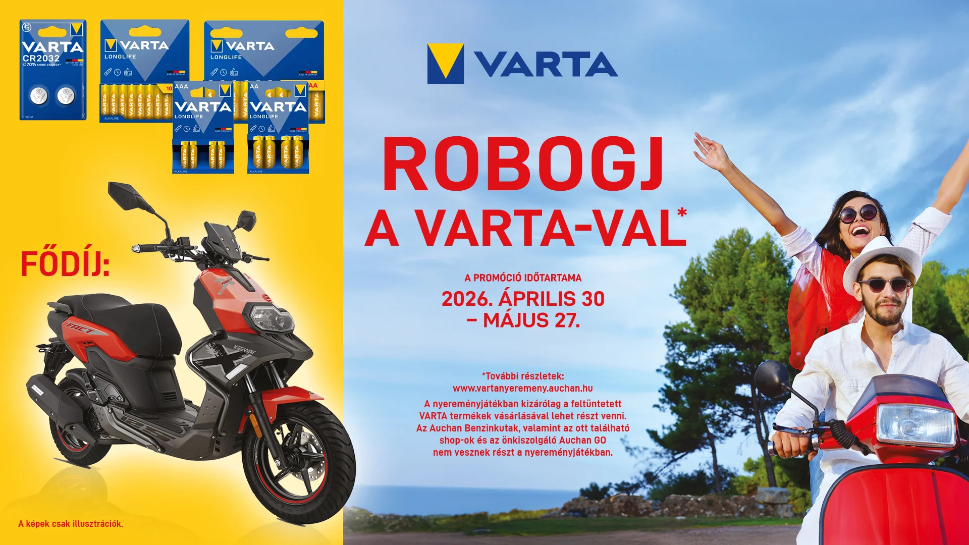 Robogj a VARTA-val!