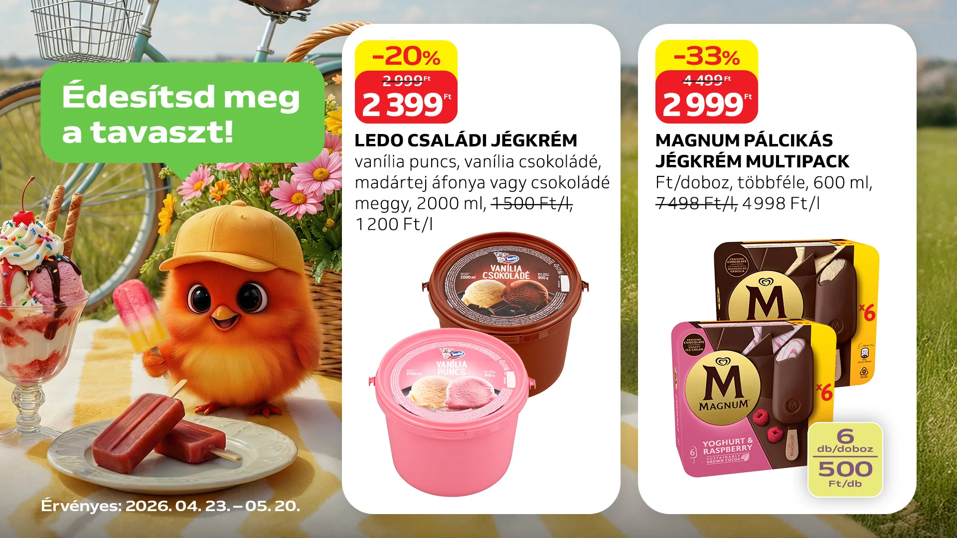 Fagyi, amit jó megosztani