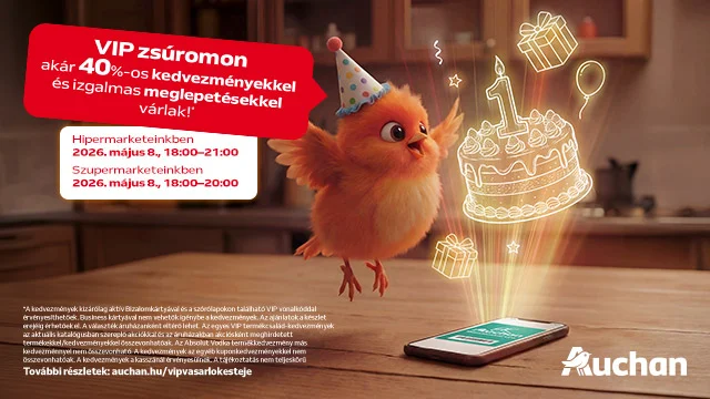Meghívlak a szülinapi VIP Zsúromra!