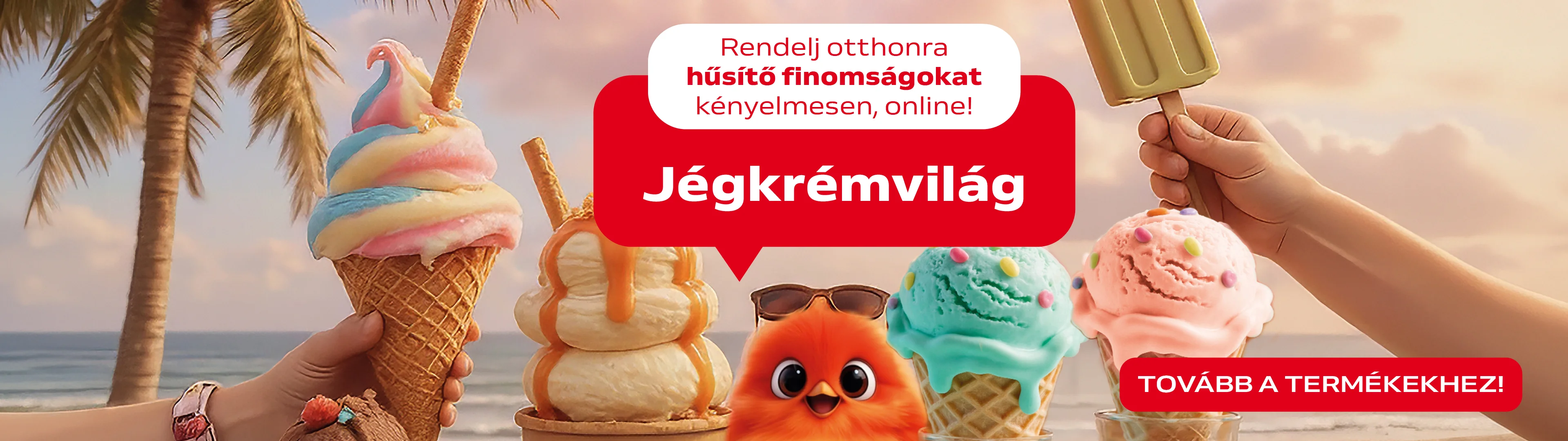 Jégkrémvilág: rendelj otthonra hűsítő finomságokat online!