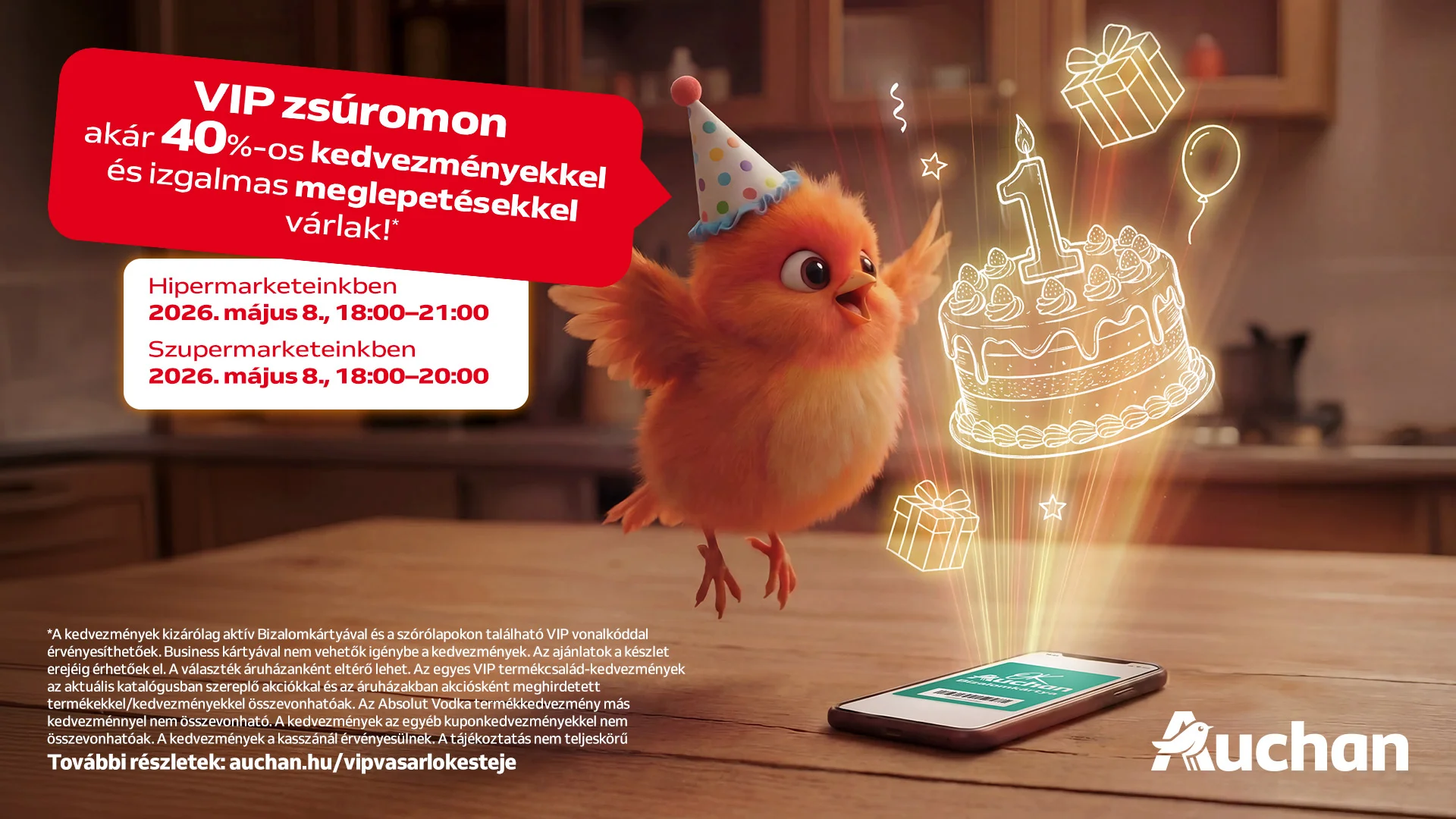 Meghívlak a szülinapi VIP Zsúromra!