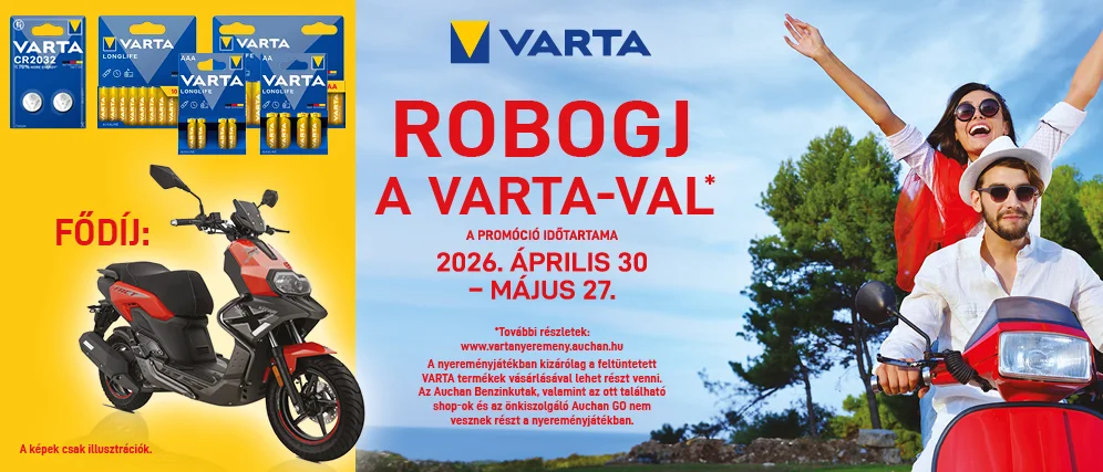 Robogj a VARTA-val!
