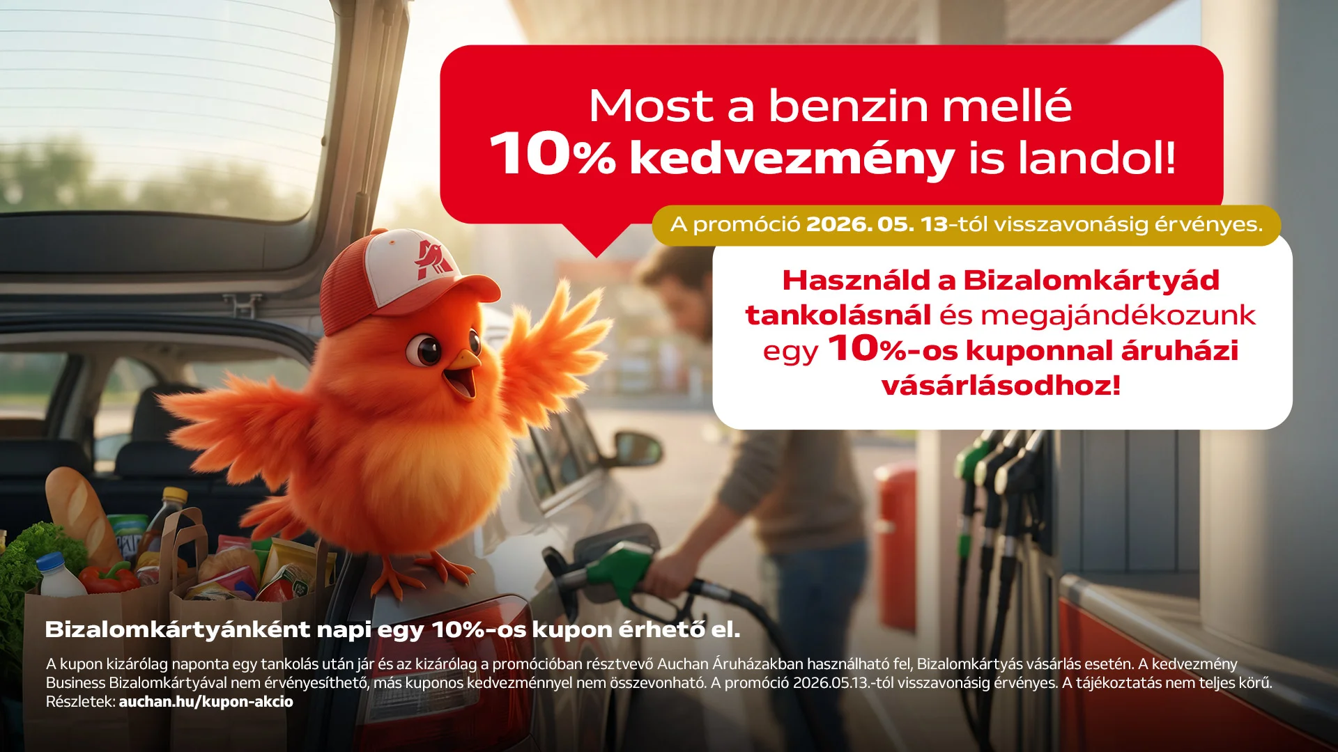 A tankolás mellé most kedvezmény is jár