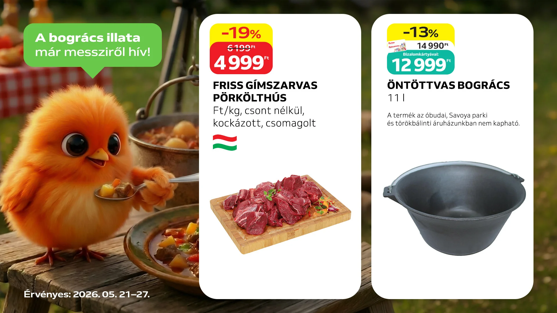 Pörkölt? Gulyás? Nálad mi kerül a tűzre?