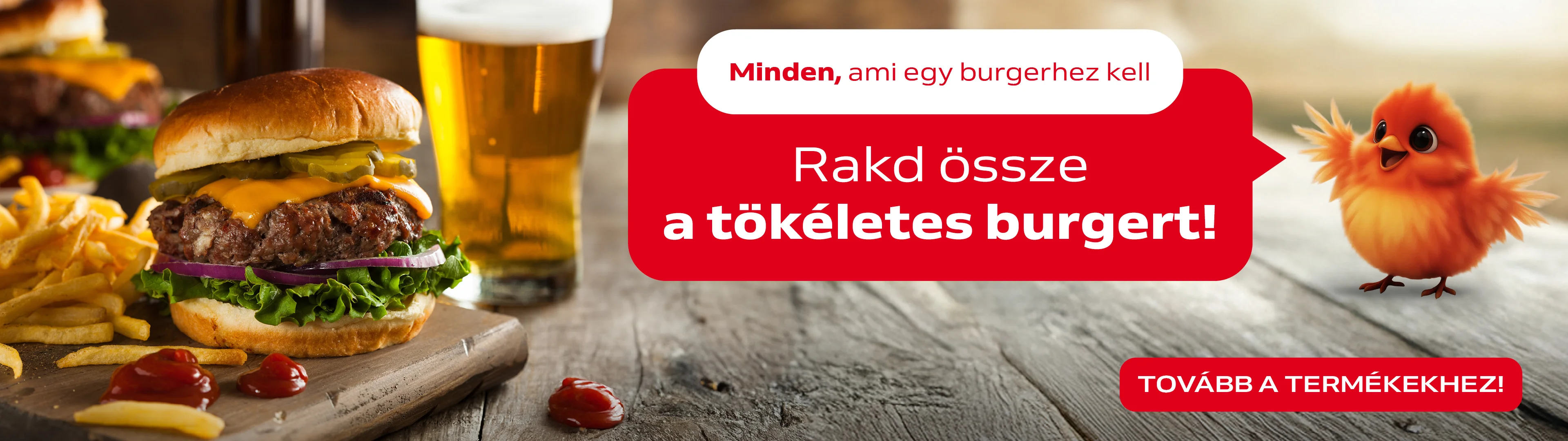 Rakd össze a tökéletes hamburgert!