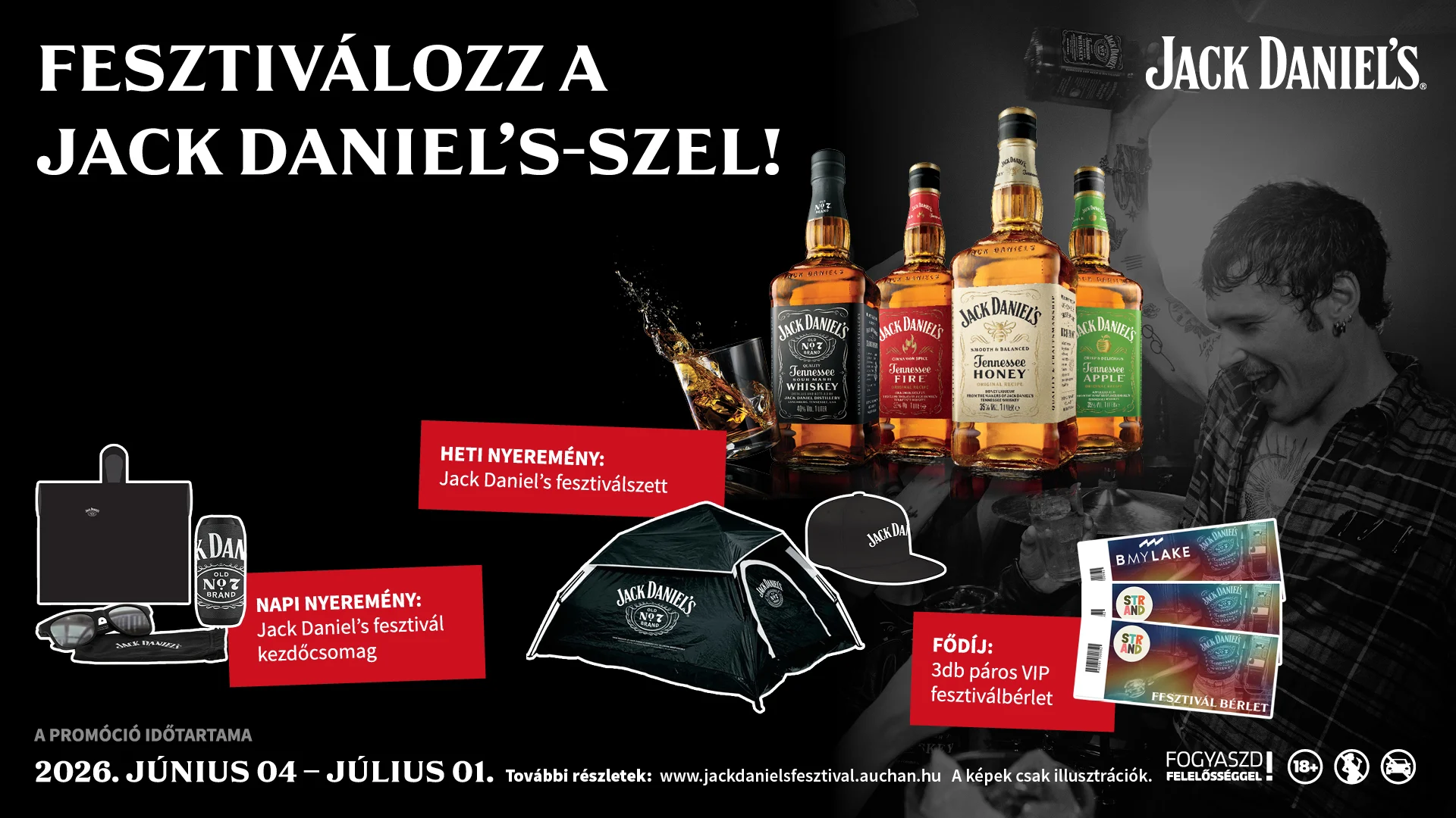 Nyerhetsz a Jack Daniel’s-szel!