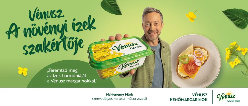 Vénusz – növényi ízek minden kedvenc receptedhez.