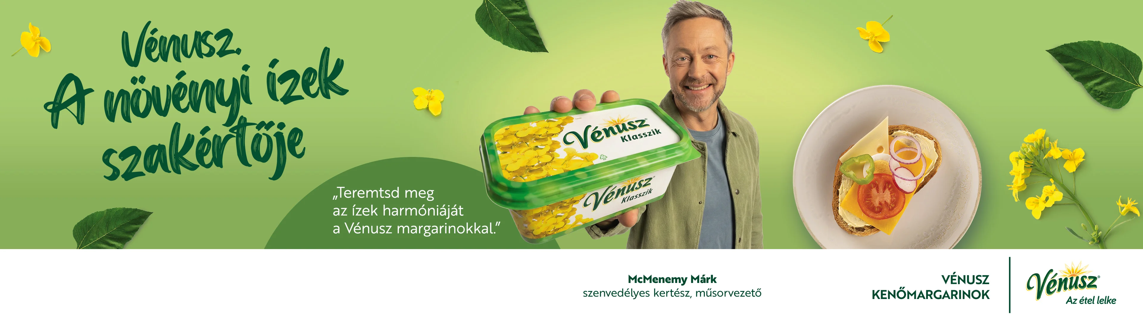 Vénusz margarin: a növényi ízek szakértője