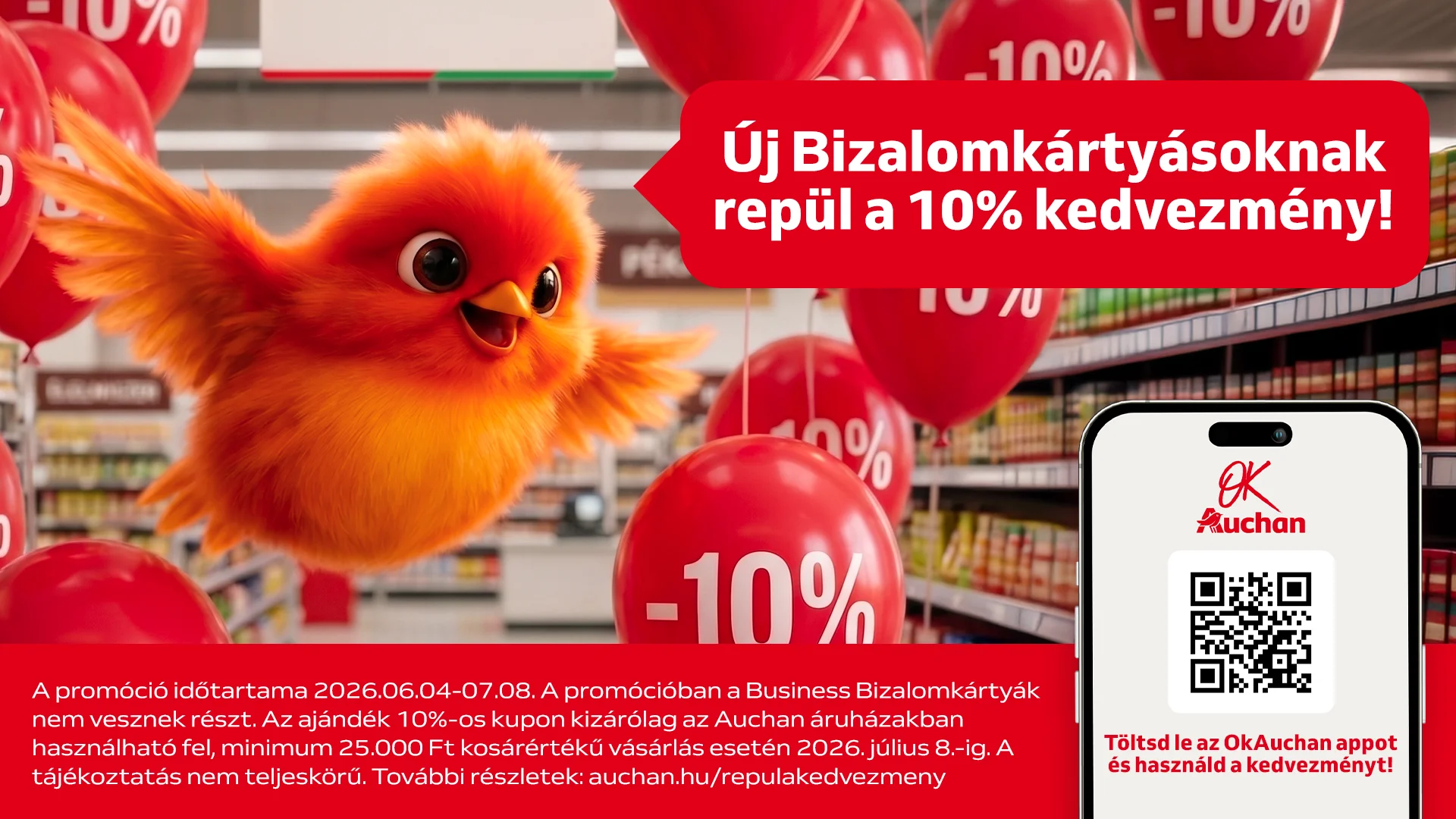 Nyiss Bizalomkártyát, és vásárolj 10% kedvezménnyel!