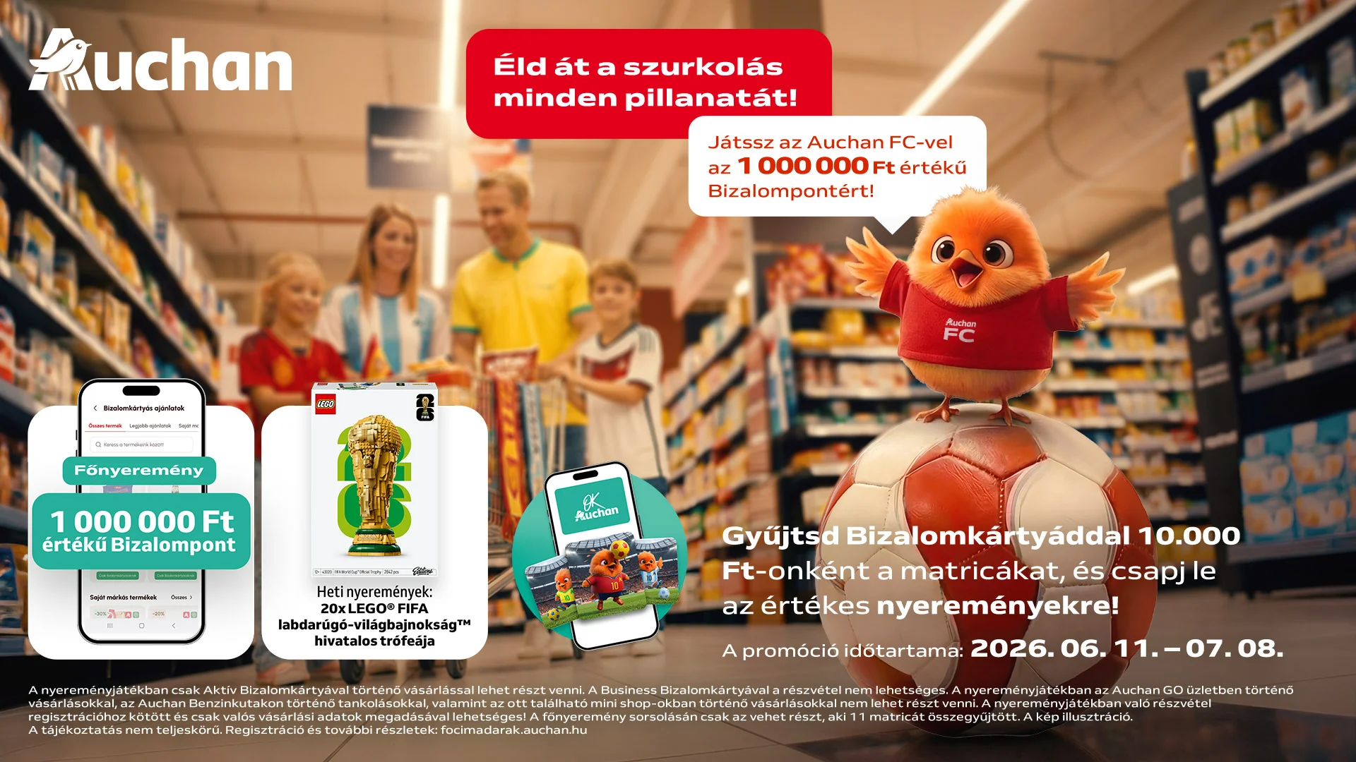 Játssz az Auchan FC-vel!