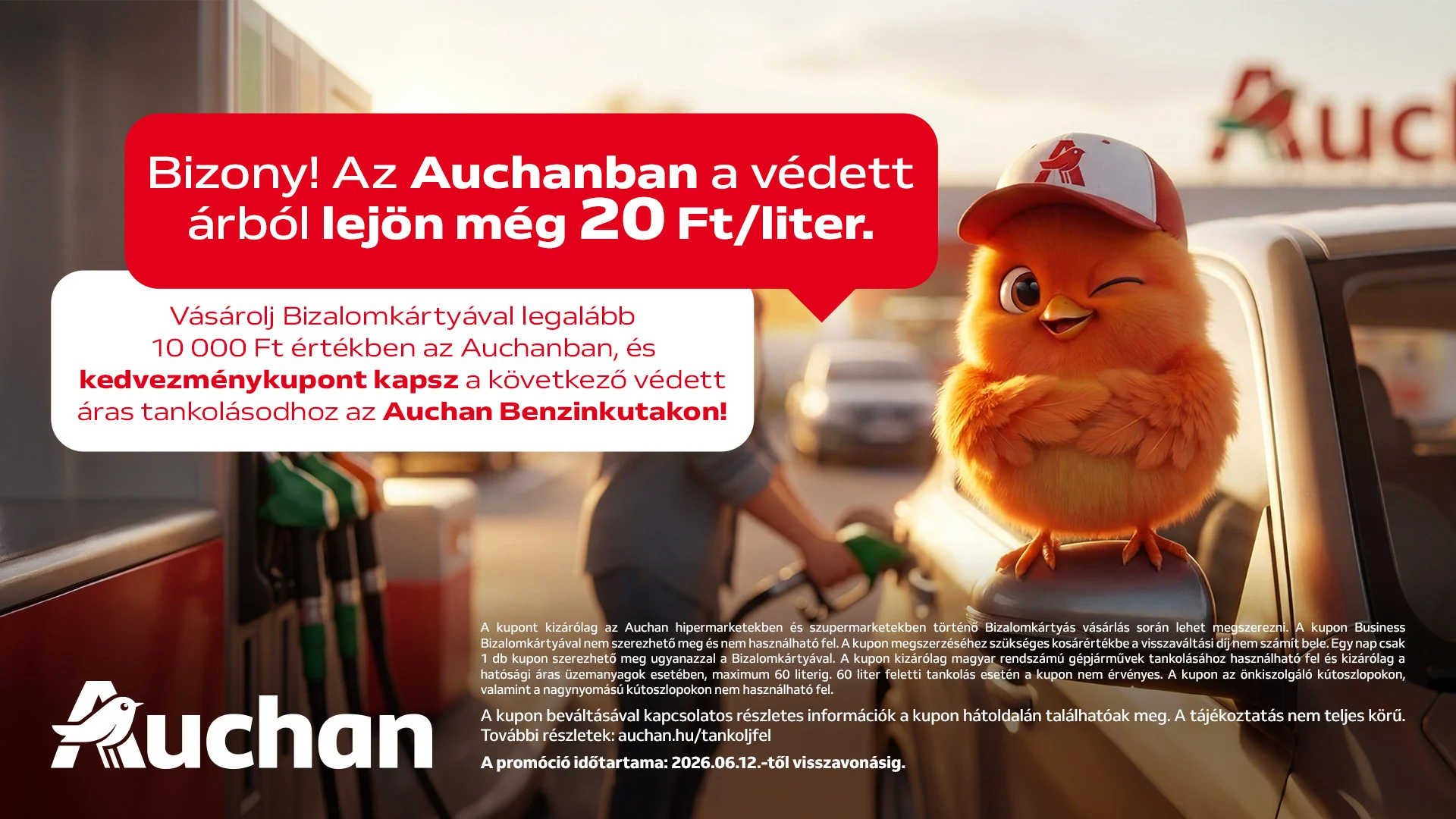 Azta! 20 Ft/l a védett üzemanyagárból!